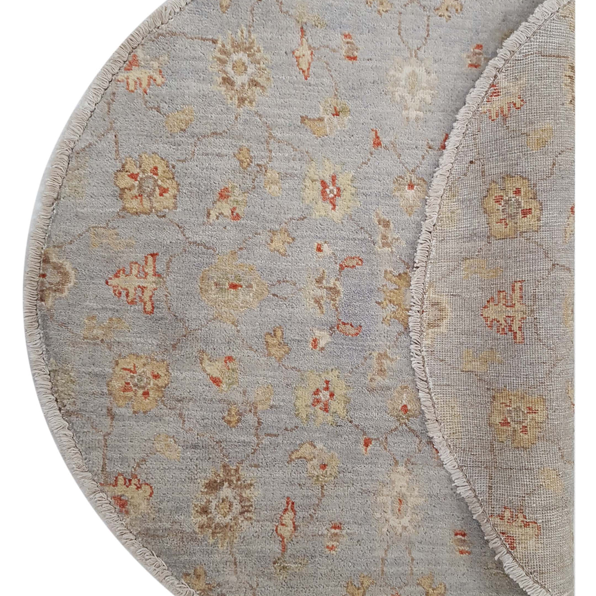 Pacific Ziegler 39431 Blue Grey Transitional Hand Knotted Rug