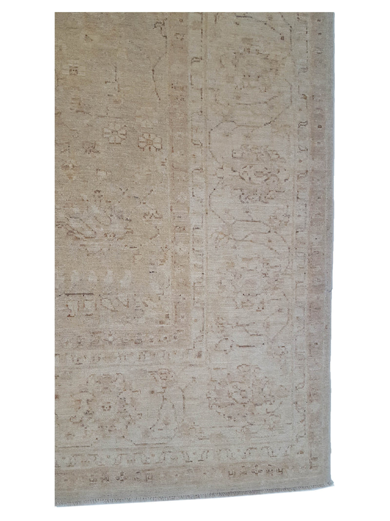 Pacific Ziegler 39438 Beige Ivory Transitional Hand Knotted Rug