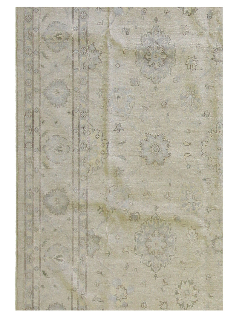 Pacific Ziegler 39442 Ivory Ivory Transitional Hand Knotted Rug