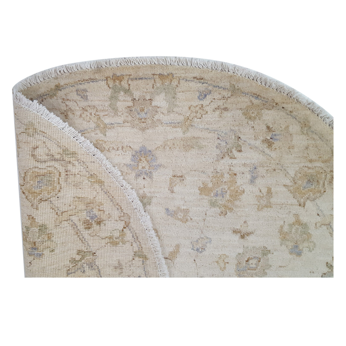 Pacific Ziegler 39458 Ivory Ivory Transitional Hand Knotted Rug