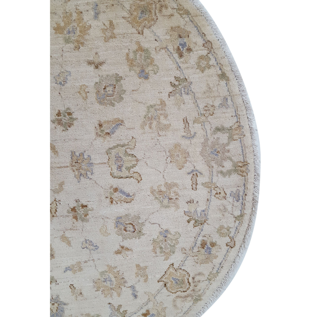 Pacific Ziegler 39458 Ivory Ivory Transitional Hand Knotted Rug