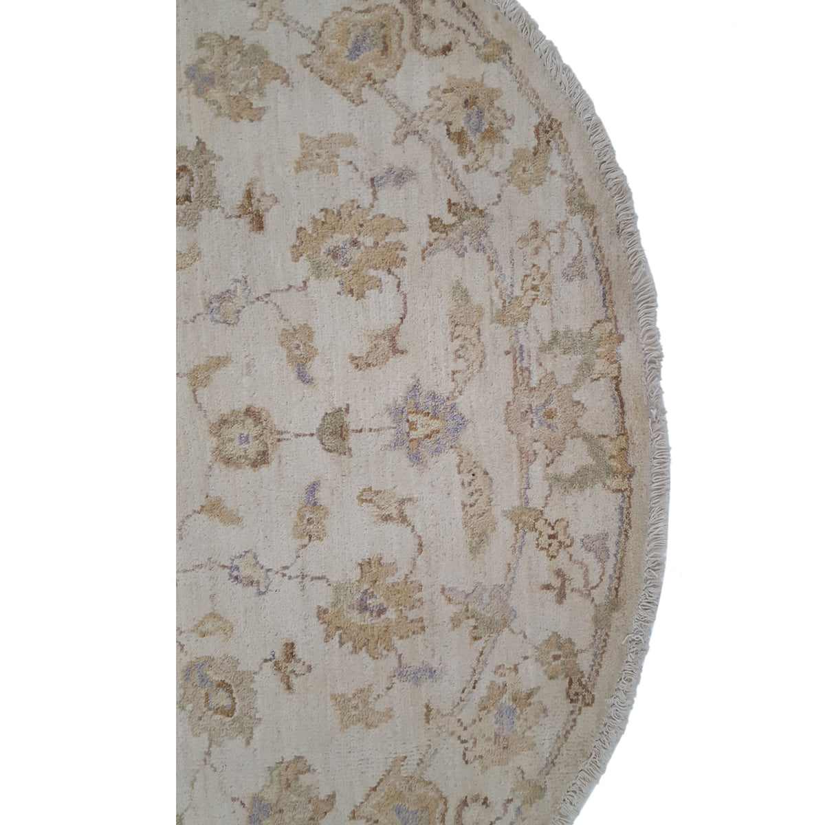Pacific Ziegler 39459 Ivory Ivory Transitional Hand Knotted Rug
