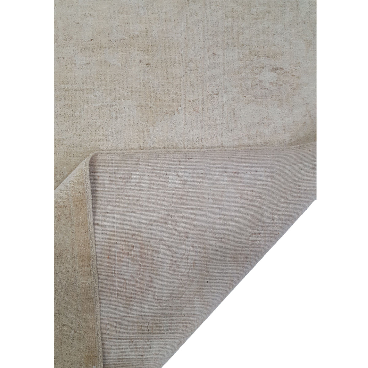 Pacific Ziegler 39461 Beige Wheat Transitional Hand Knotted Rug