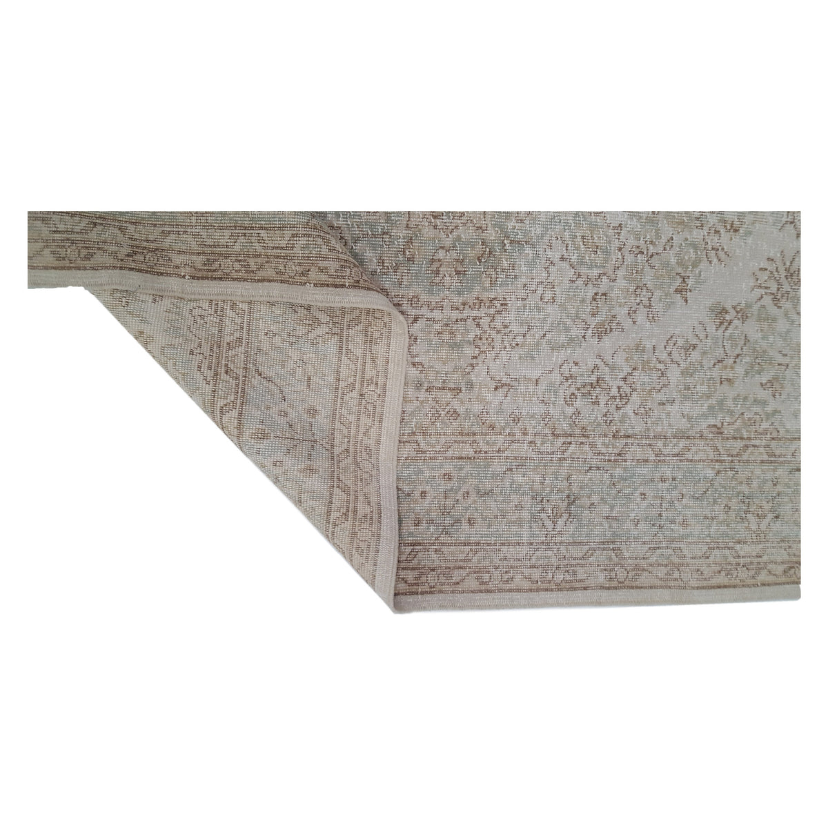 Pacific Vintage 39469 Ivory Ivory Vintage Hand Knotted Rug