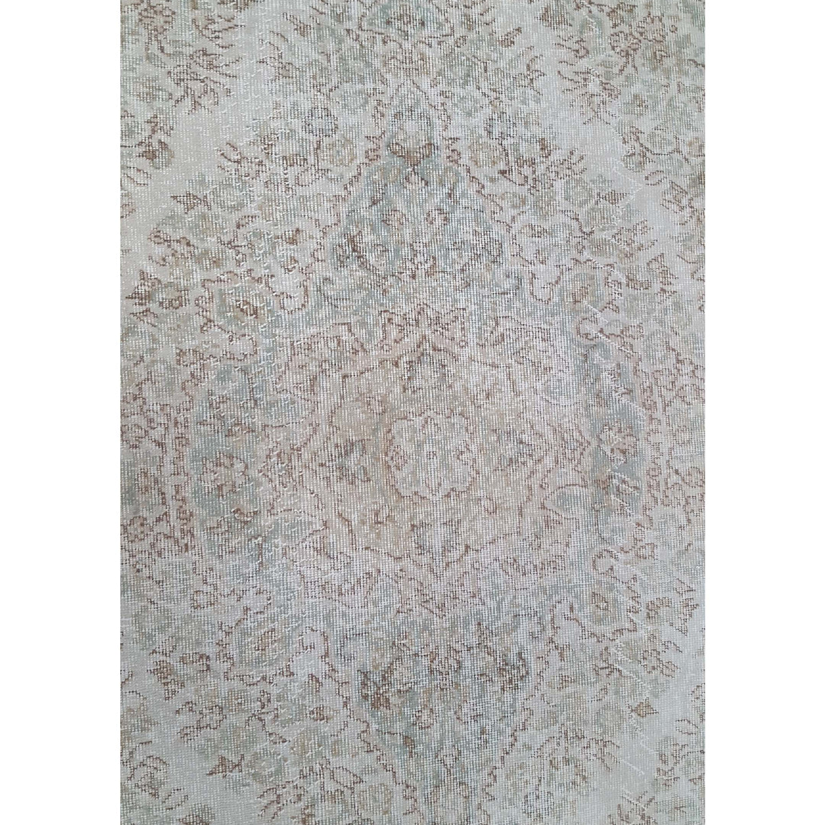 Pacific Vintage 39469 Ivory Ivory Vintage Hand Knotted Rug