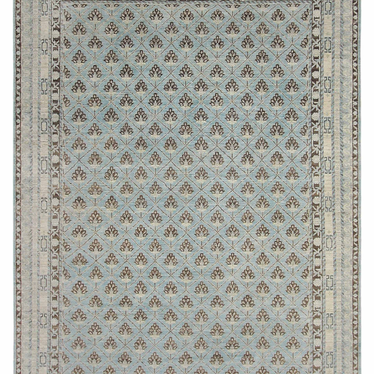 Pacific Khotan  Blue Ivory Transitional