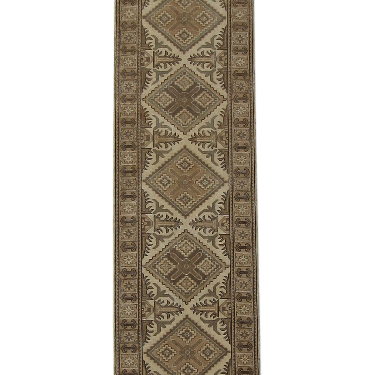 Pacific Shirvan  Ivory Lt.Brown Traditional