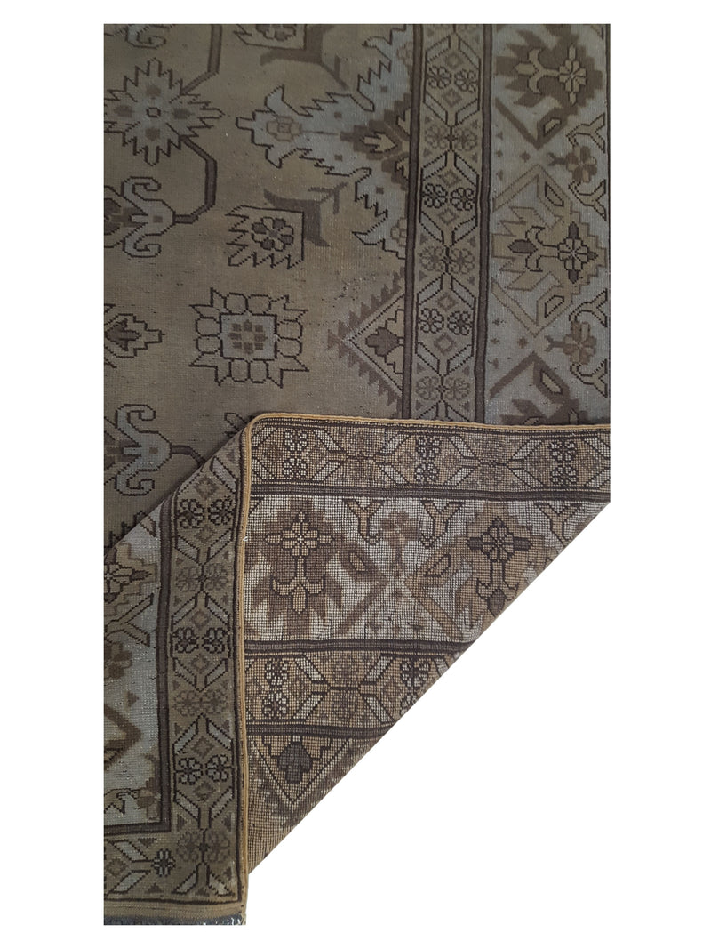 Pacific Shirvan 39500 Brown Brown Traditional Hand Knotted Rug