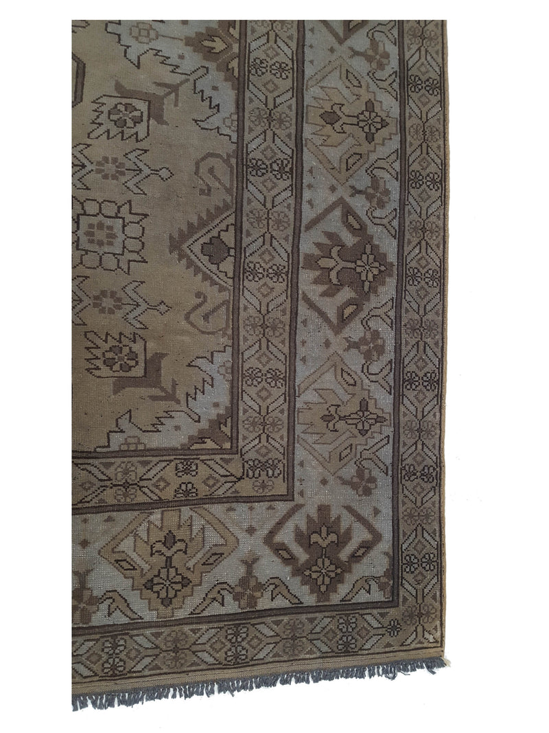 Pacific Shirvan 39500 Brown Brown Traditional Hand Knotted Rug