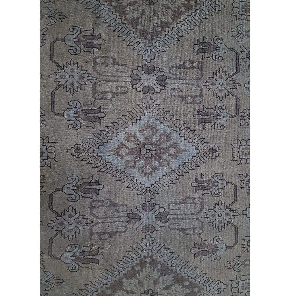 Pacific Shirvan 39500 Brown Brown Traditional Hand Knotted Rug