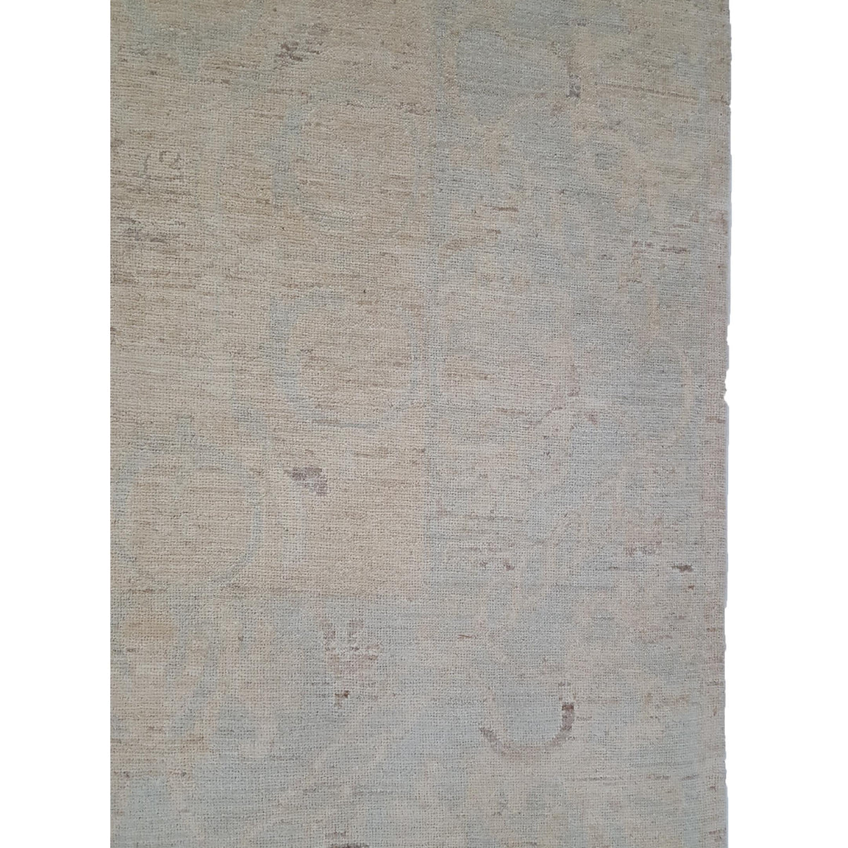 Pacific Khotan 39502 Beige Blue Transitional Hand Knotted Rug