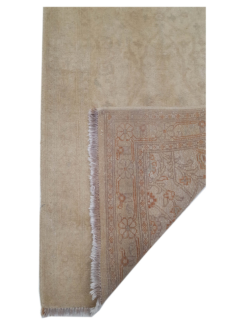 Pacific Ziegler 39507 Beige Beige Transitional Hand Knotted Rug