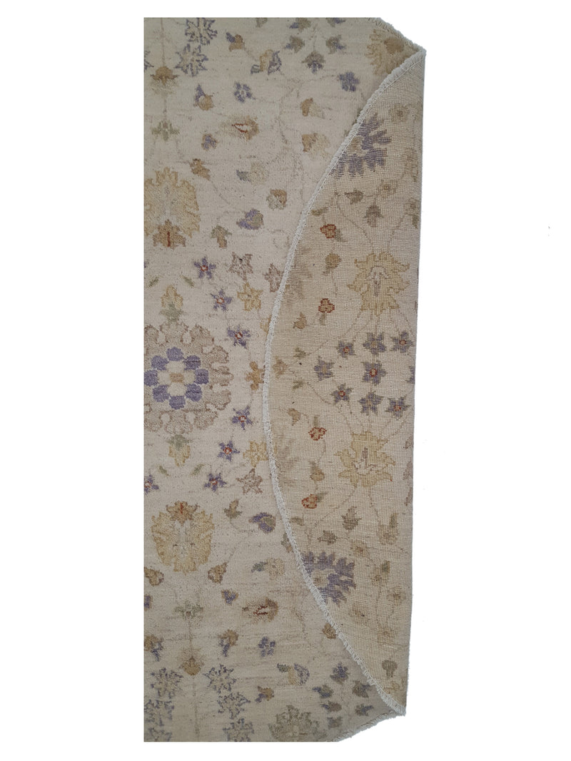 Pacific Ziegler 39514 Ivory Ivory Transitional Hand Knotted Rug