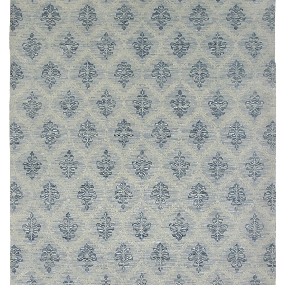 Pacific Arts and Crafts  Ivory Blue Transitional