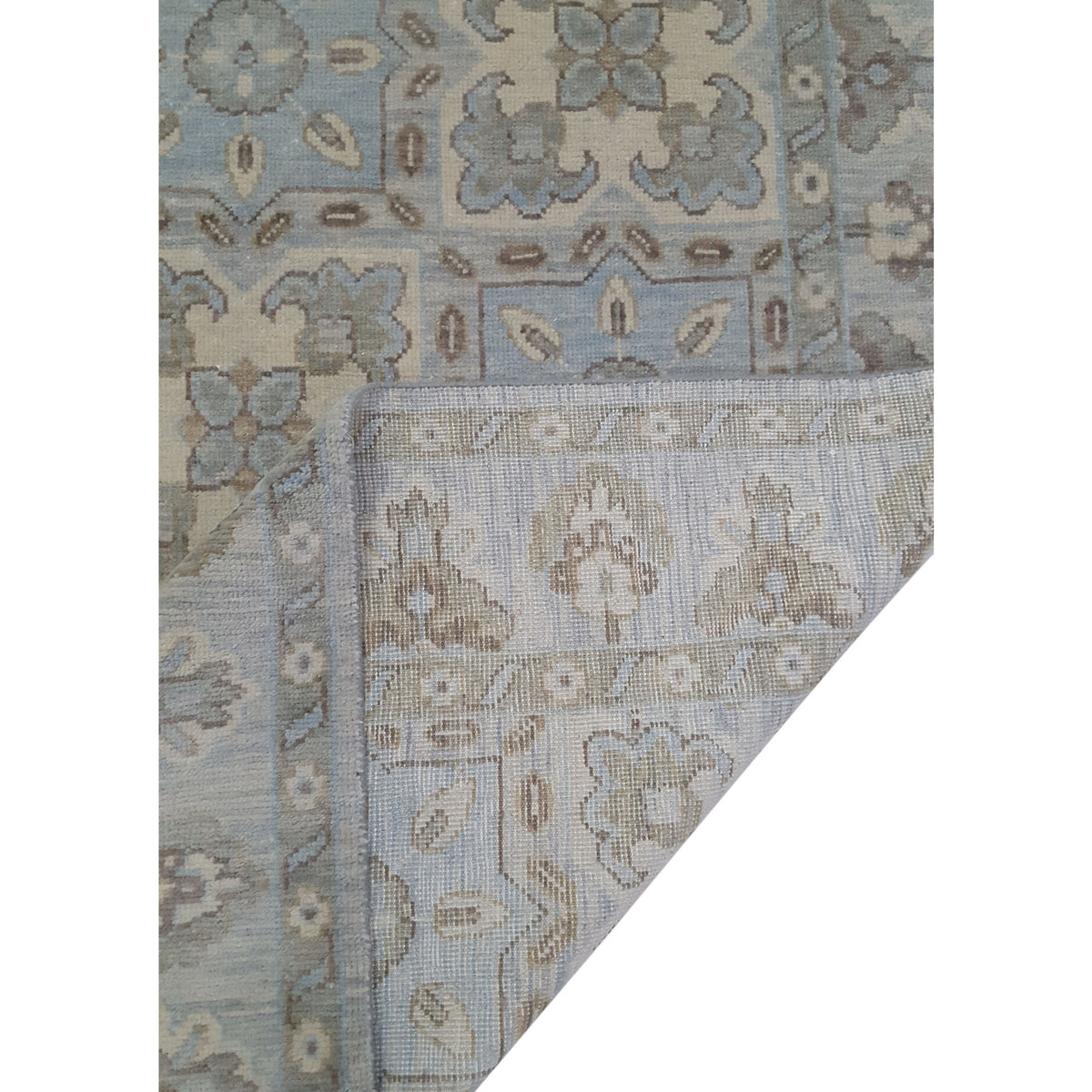 Pacific Khotan 39547 Beige Sky Transitional Hand Knotted Rug