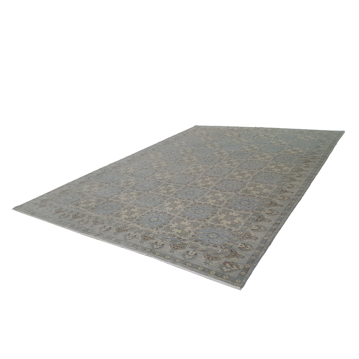 Pacific Khotan 39547 Beige Sky Transitional Hand Knotted Rug