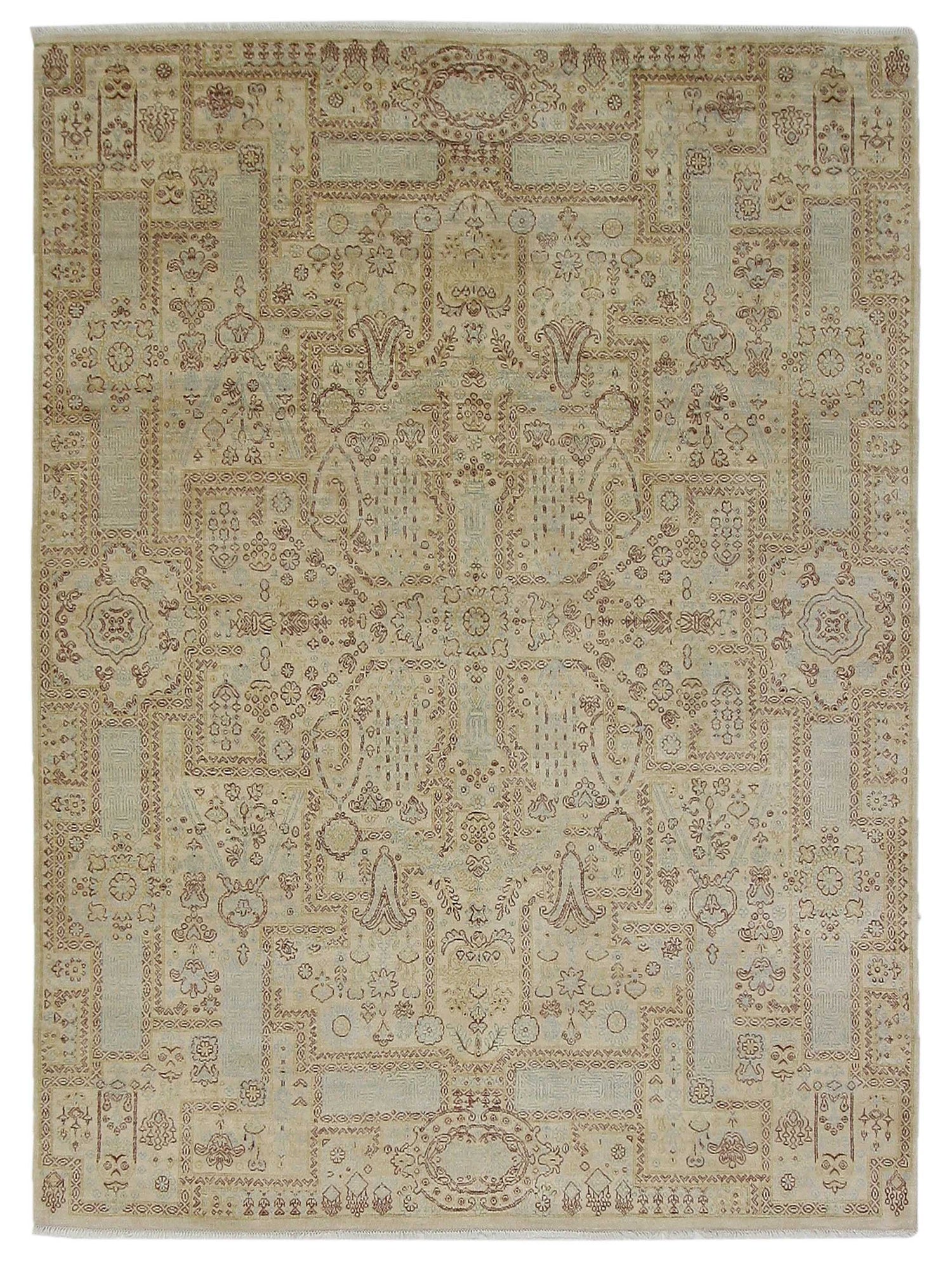 Pacific Jewel  Beige Brown Transitional