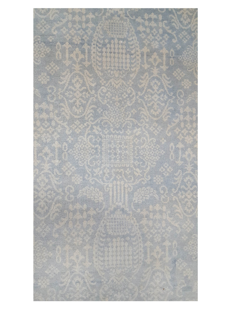 Pacific Jewel 39565 Silver Grey Transitional Hand Knotted Rug