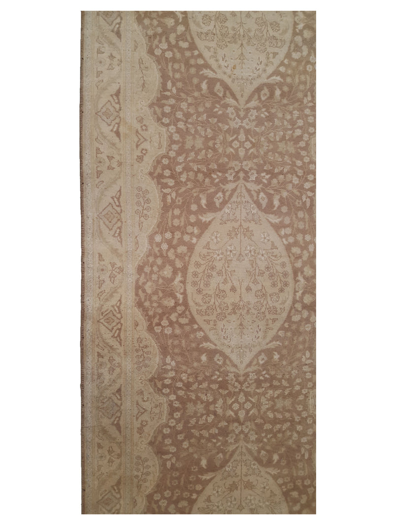 Pacific Classic 39593 Lt.Brown Gold Traditional Hand Knotted Rug