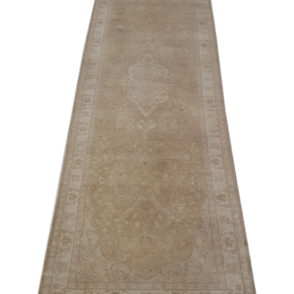 Pacific Classic 39594 Beige Ivory Traditional Hand Knotted Rug
