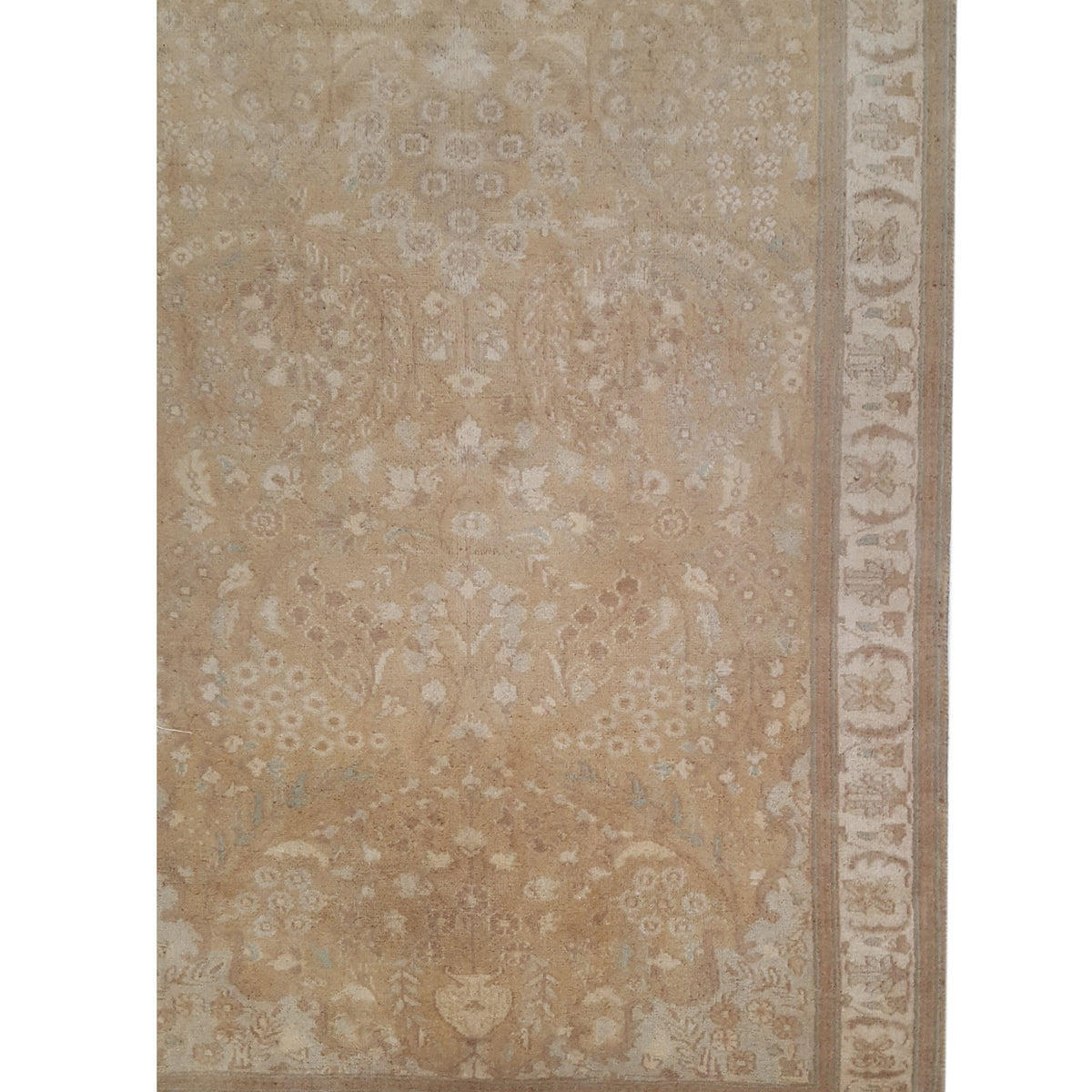 Pacific Classic 39596 Gold Ivory Traditional Hand Knotted Rug