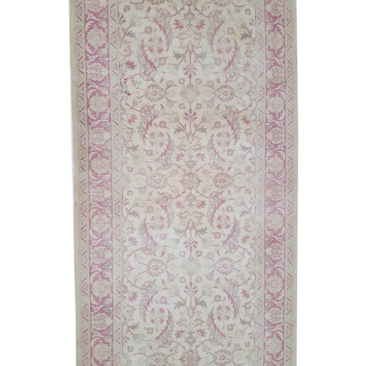 Pacific Classic 39597 Ivory Pink Traditional Hand Knotted Rug