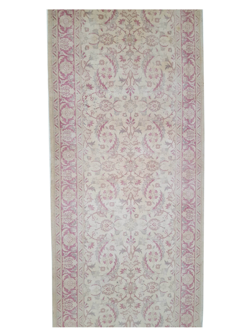 Pacific Classic 39597 Ivory Pink Traditional Hand Knotted Rug