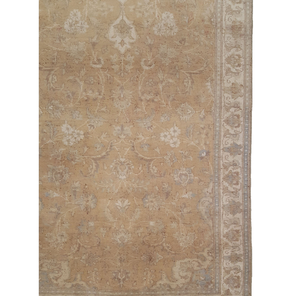 Pacific Classic 39598 Gold Ivory Traditional Hand Knotted Rug
