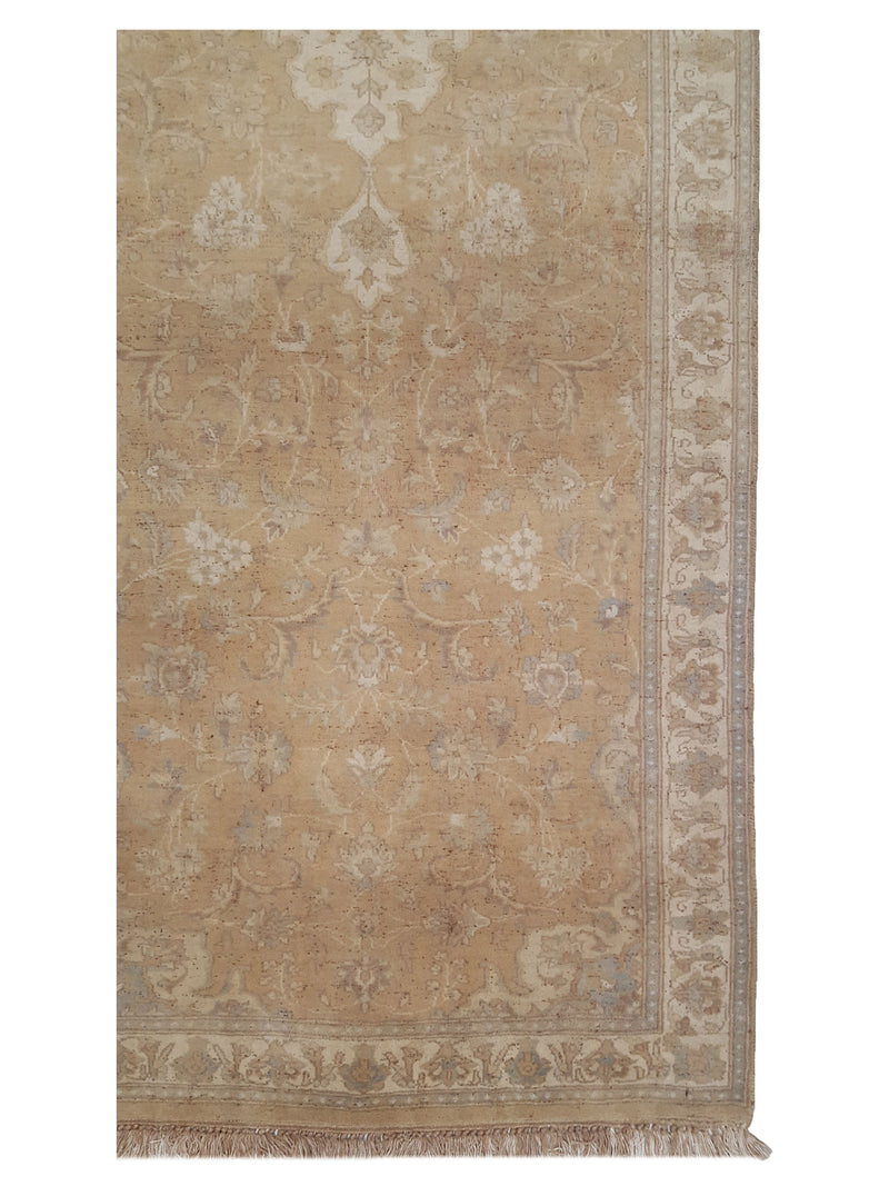 Pacific Classic 39598 Gold Ivory Traditional Hand Knotted Rug