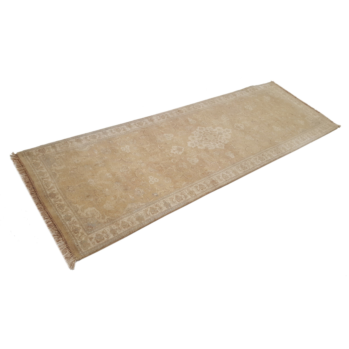 Pacific Classic 39598 Gold Ivory Traditional Hand Knotted Rug