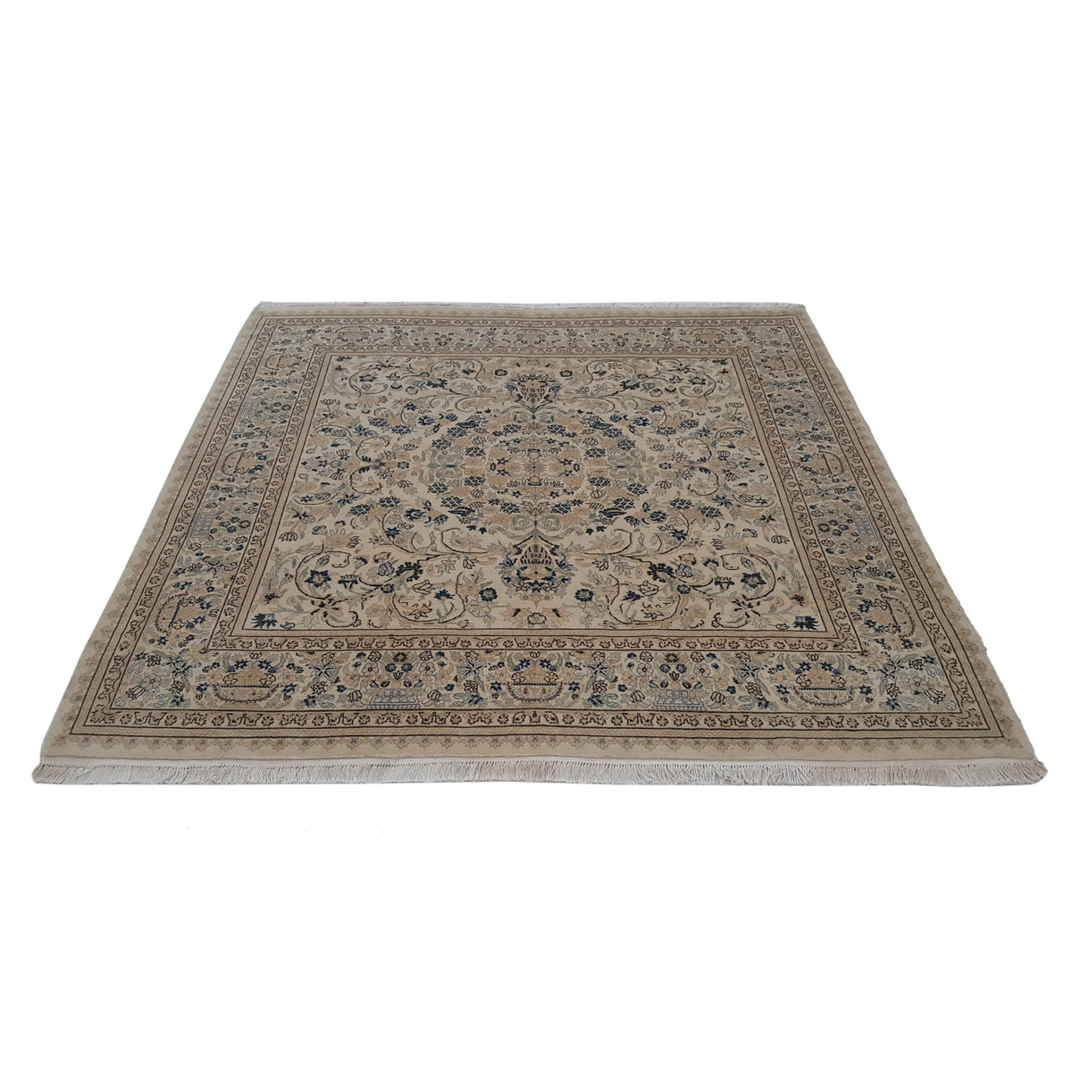 Pacific Classic 39599 Ivory Ivory Traditional Hand Knotted Rug