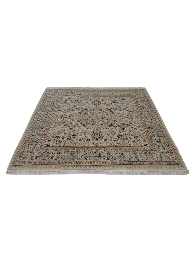 Pacific Classic 39599 Ivory Ivory Traditional Hand Knotted Rug