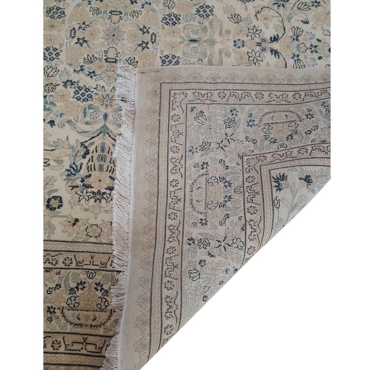 Pacific Classic 39599 Ivory Ivory Traditional Hand Knotted Rug