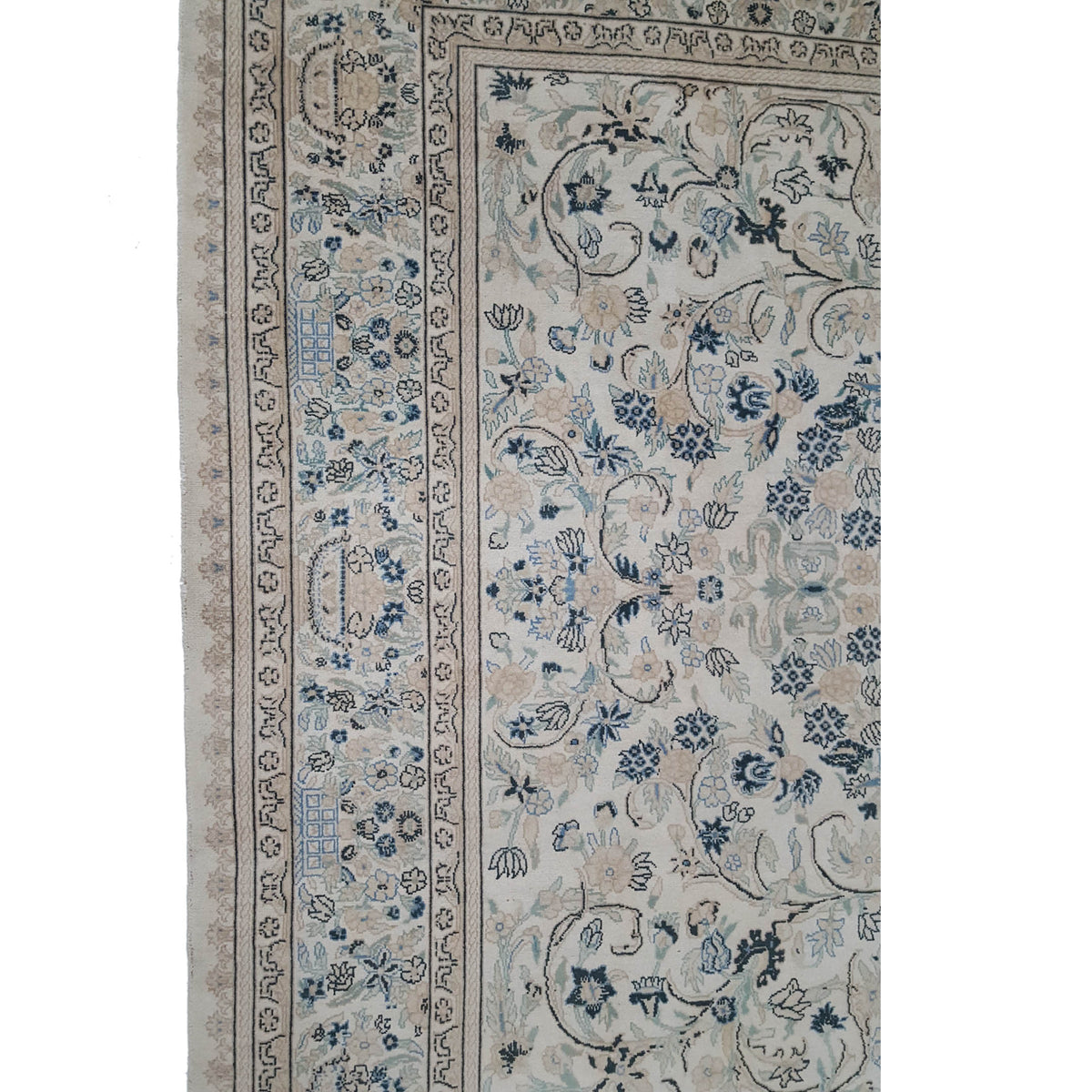 Pacific Classic 39599 Ivory Ivory Traditional Hand Knotted Rug