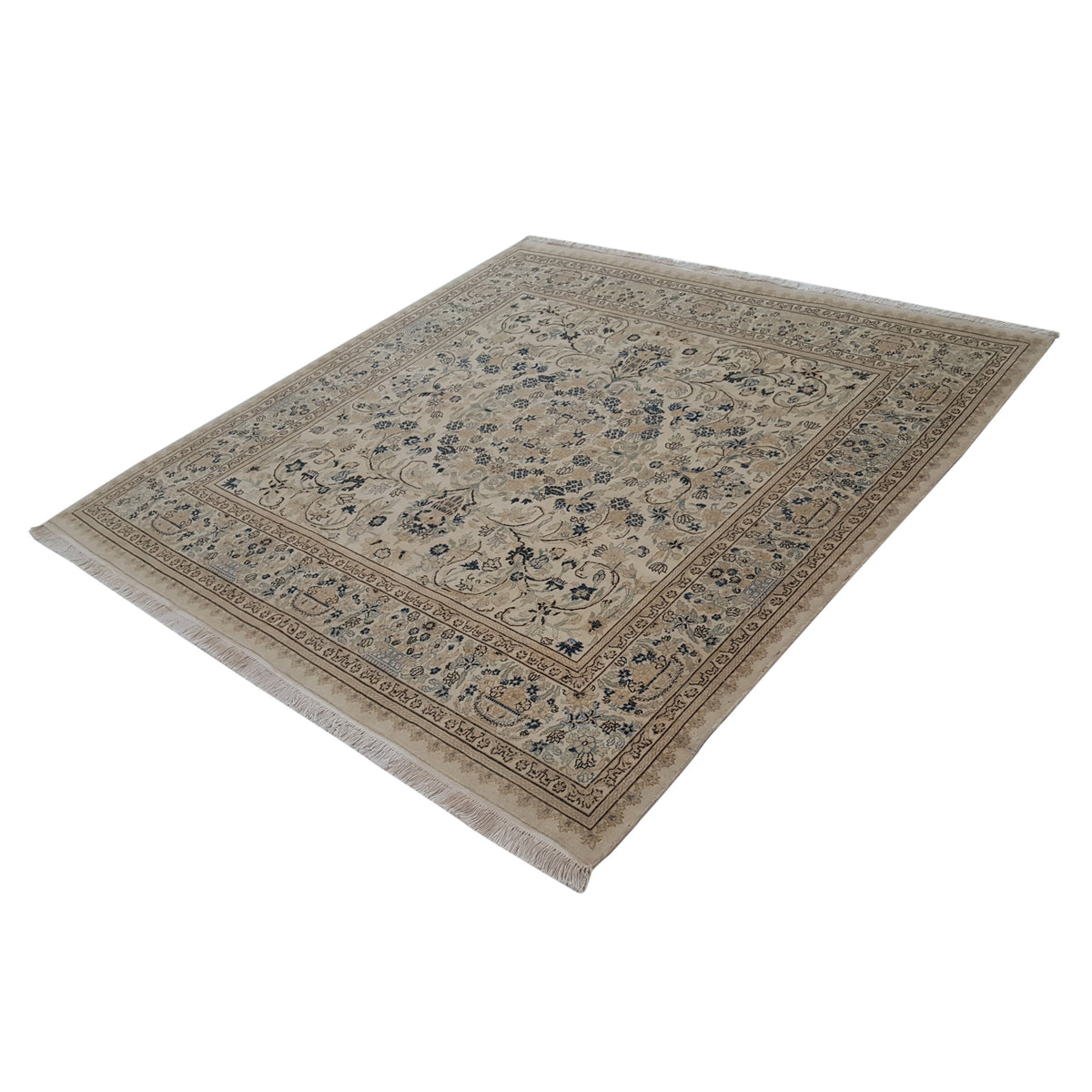 Pacific Classic 39599 Ivory Ivory Traditional Hand Knotted Rug