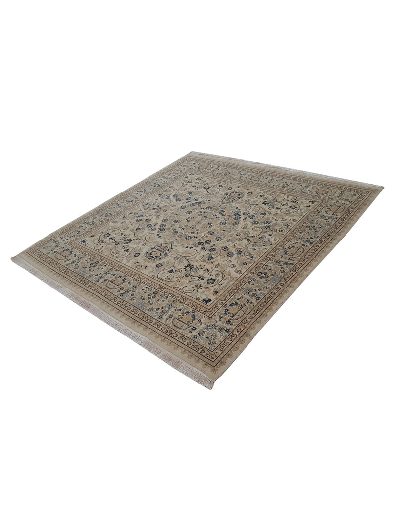 Pacific Classic 39599 Ivory Ivory Traditional Hand Knotted Rug