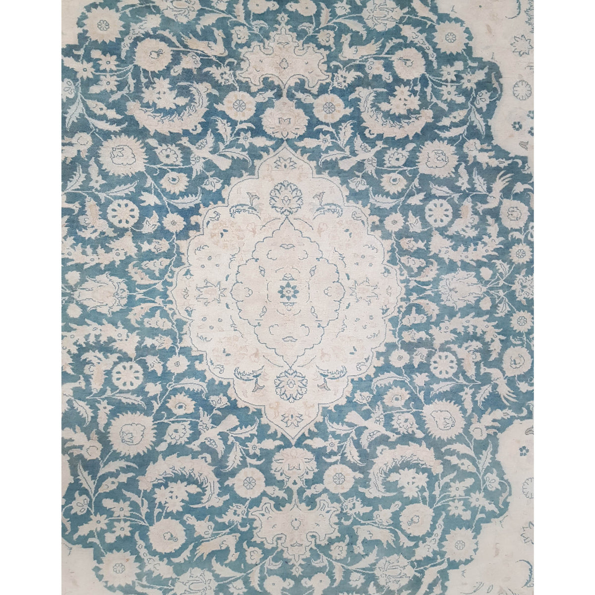 Pacific Classic 39600 Green Ivory Traditional Hand Knotted Rug