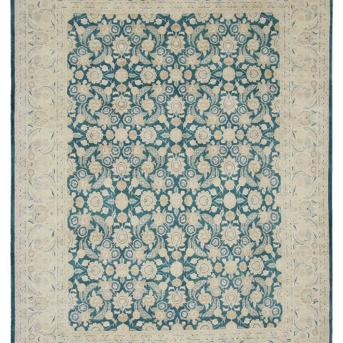 Pacific Classic  Teal Ivory Traditional