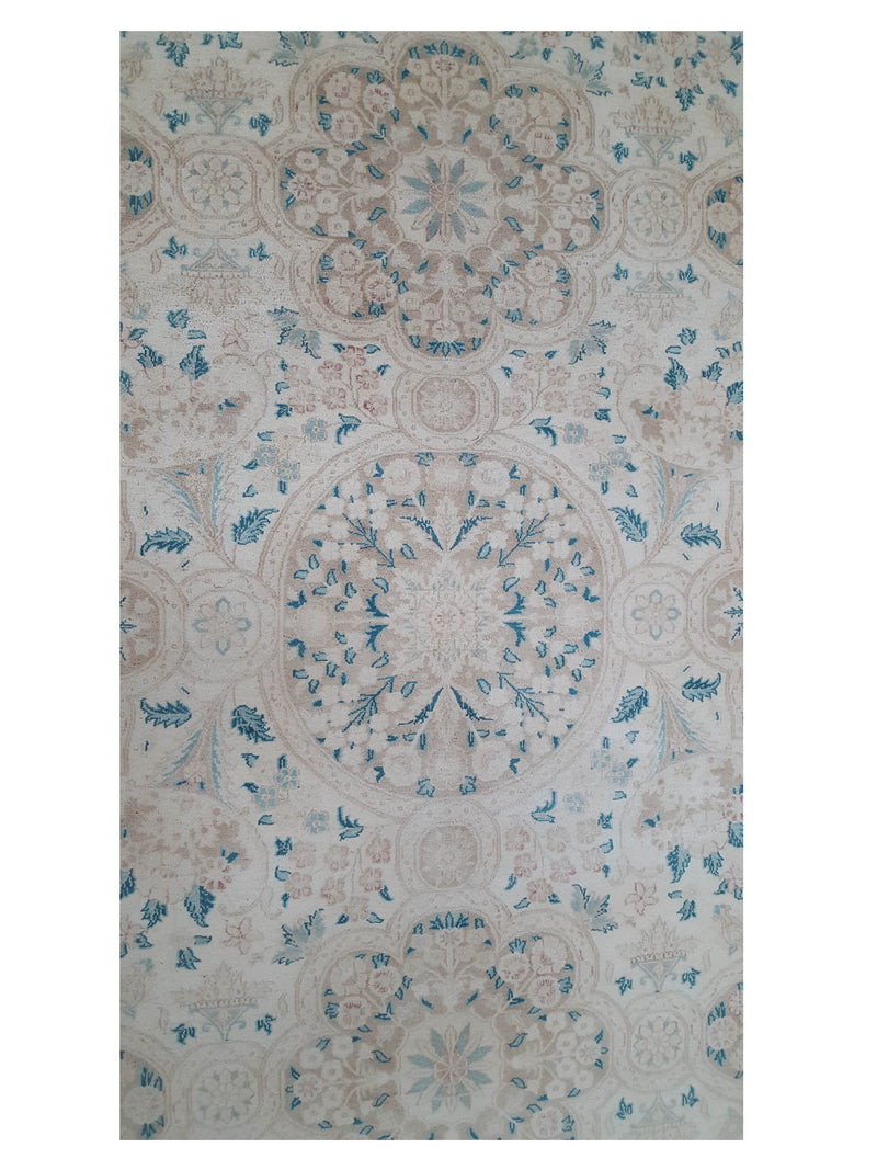 Pacific Classic 39608 Ivory Ivory Traditional Hand Knotted Rug