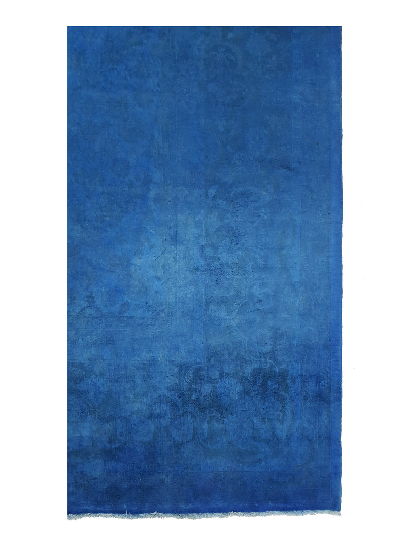 Pacific Classic 39610 Blue Blue Transitional Hand Knotted Rug