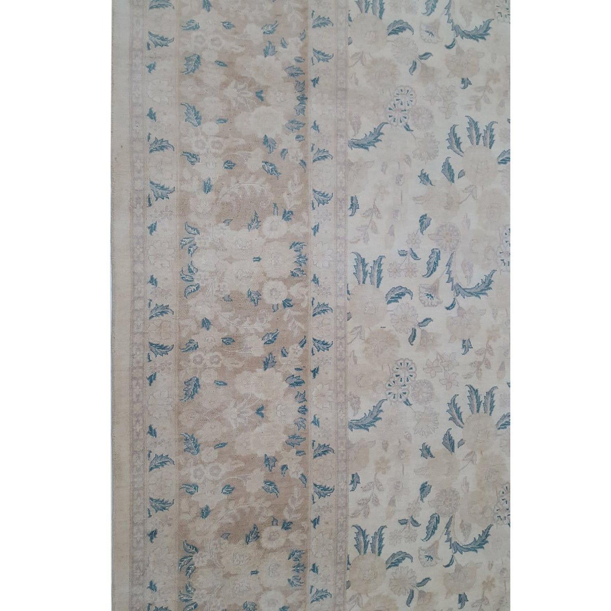 Pacific Classic 39611 Ivory Khaki Traditional Hand Knotted Rug