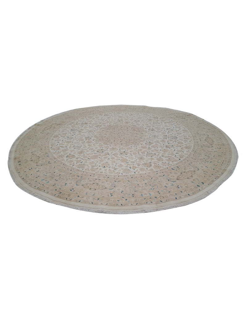 Pacific Classic 39613 Beige Beige Traditional Hand Knotted Rug