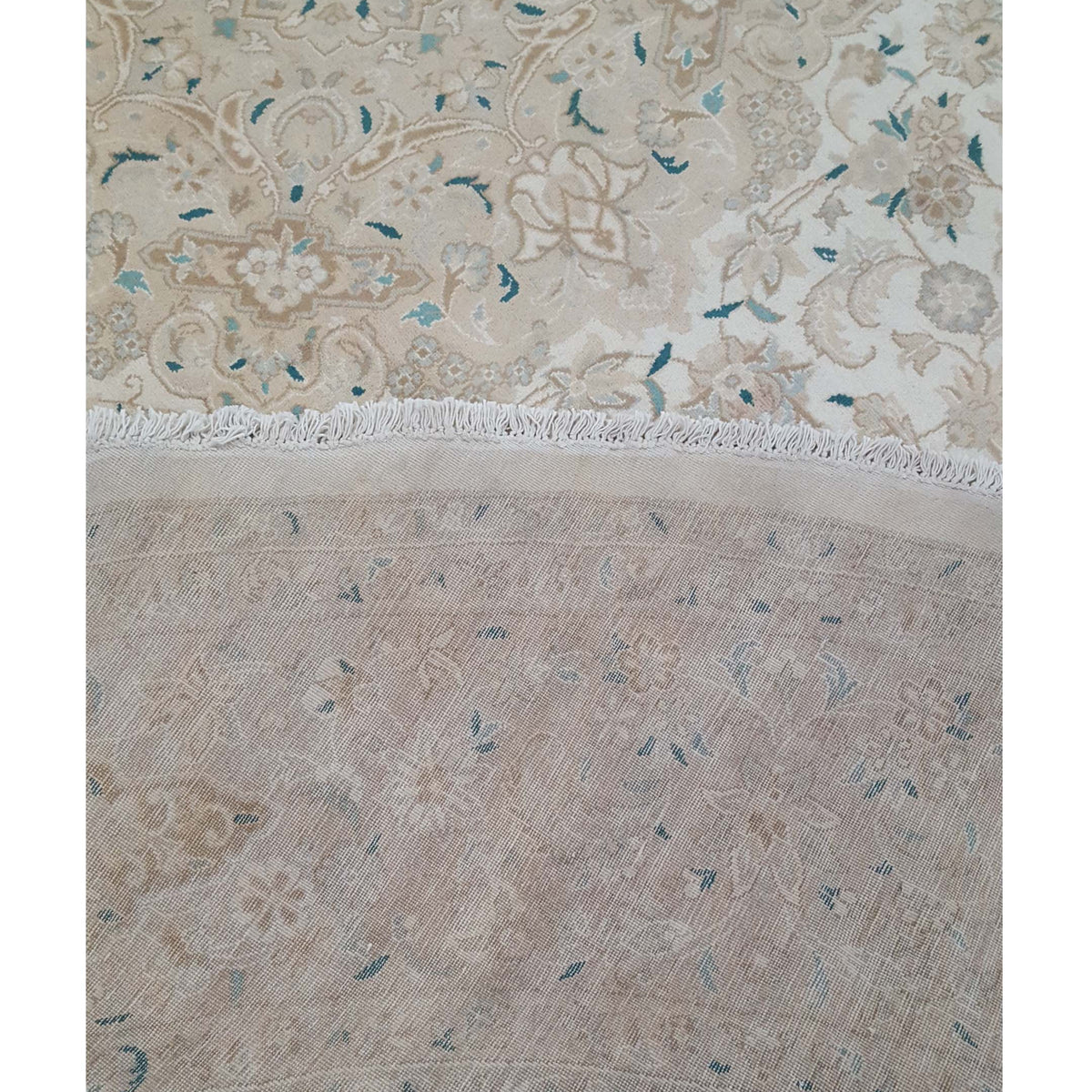Pacific Classic 39613 Beige Beige Traditional Hand Knotted Rug