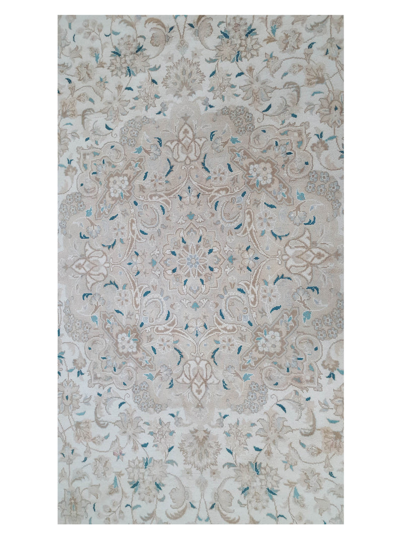 Pacific Classic 39613 Beige Beige Traditional Hand Knotted Rug