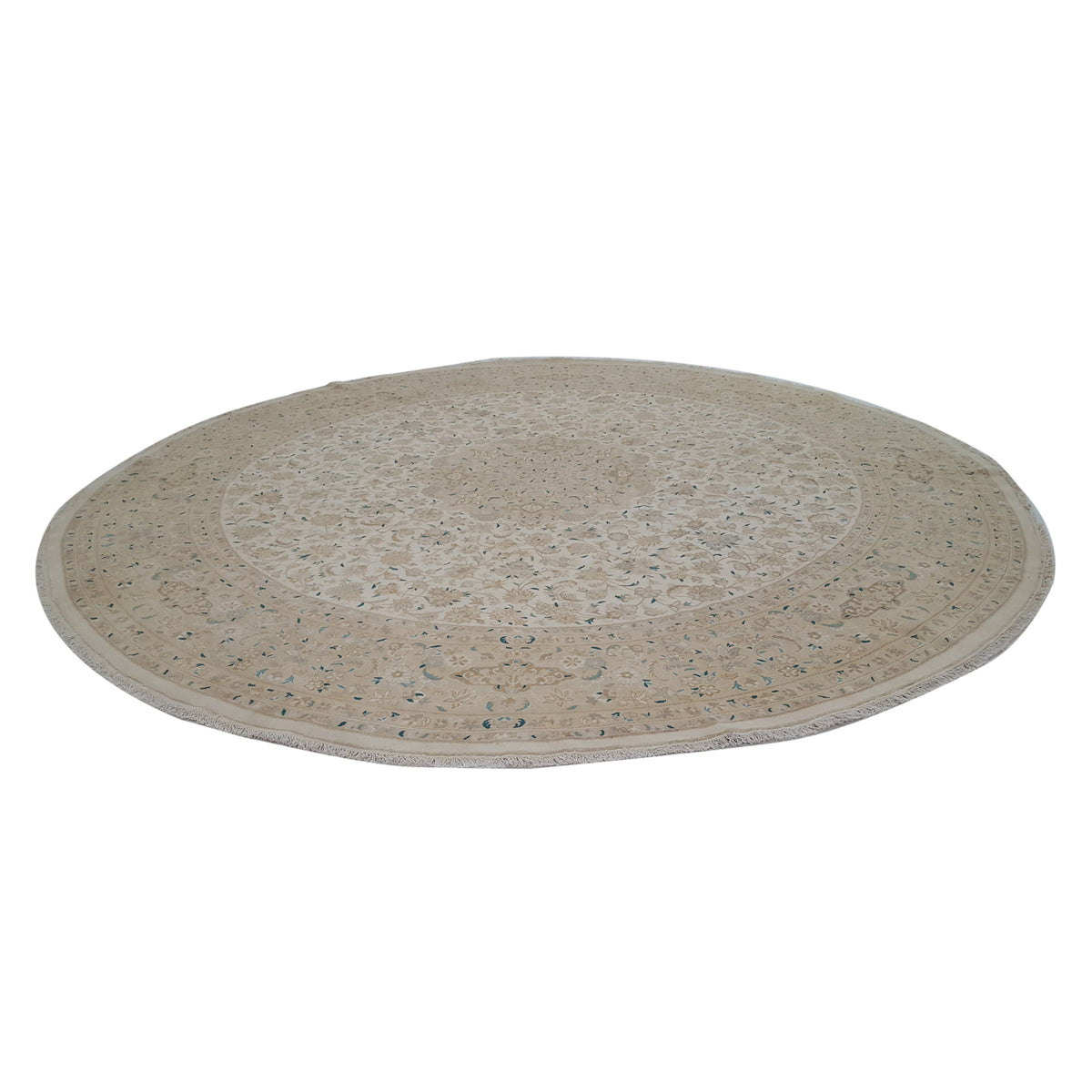 Pacific Classic 39613 Beige Beige Traditional Hand Knotted Rug