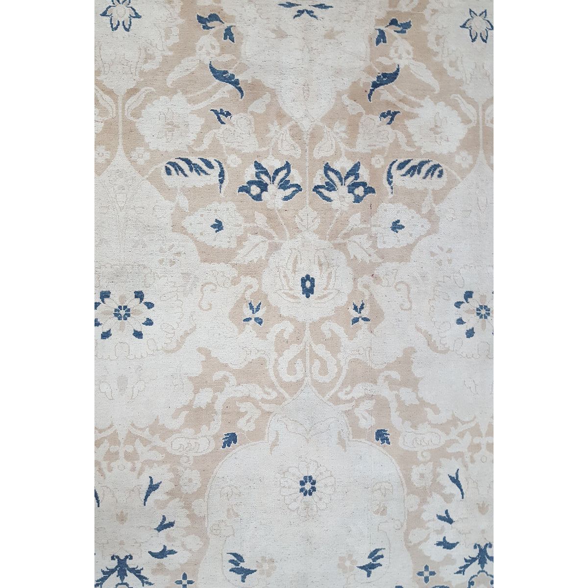 Pacific Ziegler 39619 Lt.Brown Beige Transitional Hand Knotted Rug