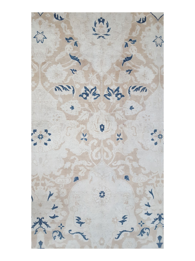 Pacific Ziegler 39619 Lt.Brown Beige Transitional Hand Knotted Rug