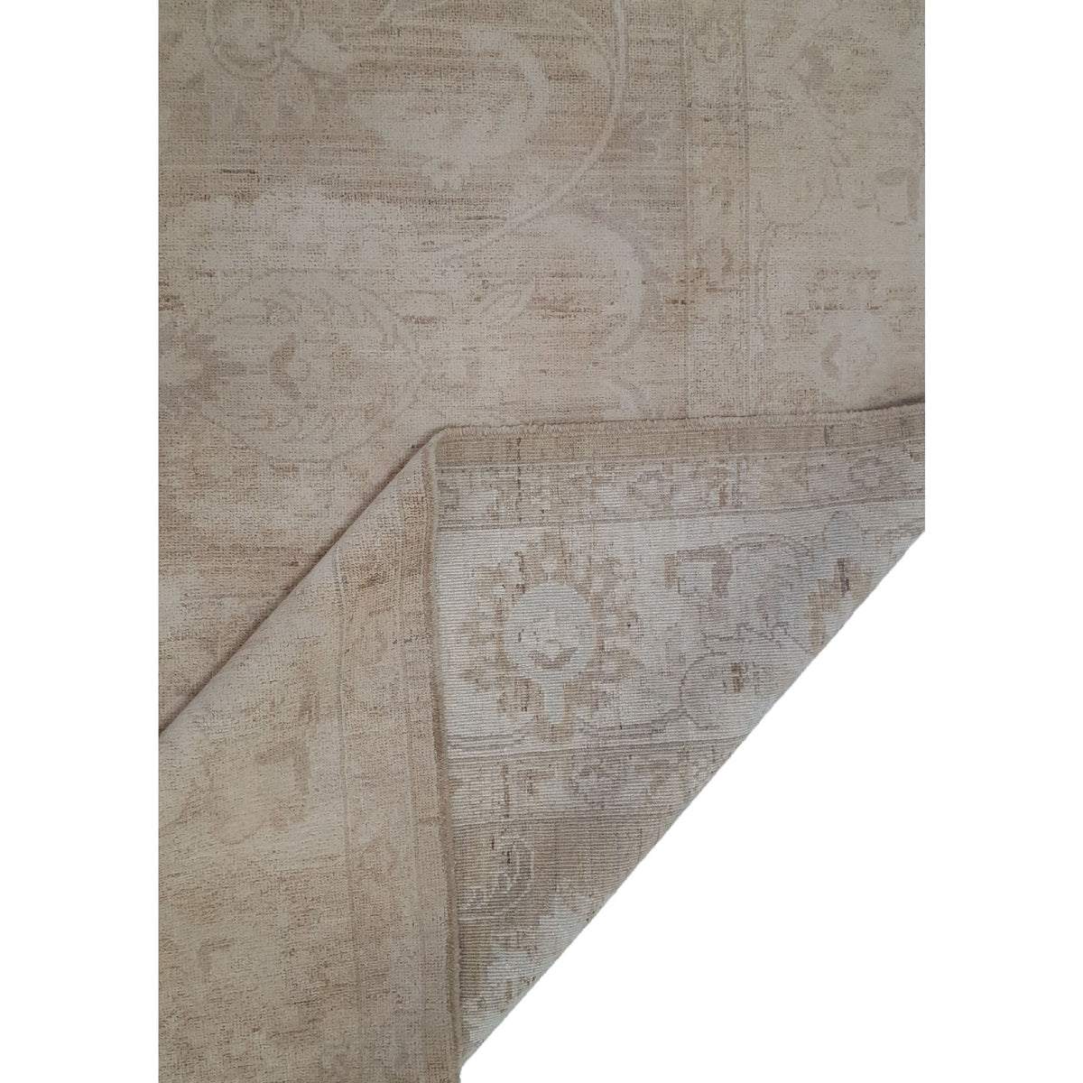 Pacific Ziegler 39647 Tan Beige Transitional Hand Knotted Rug