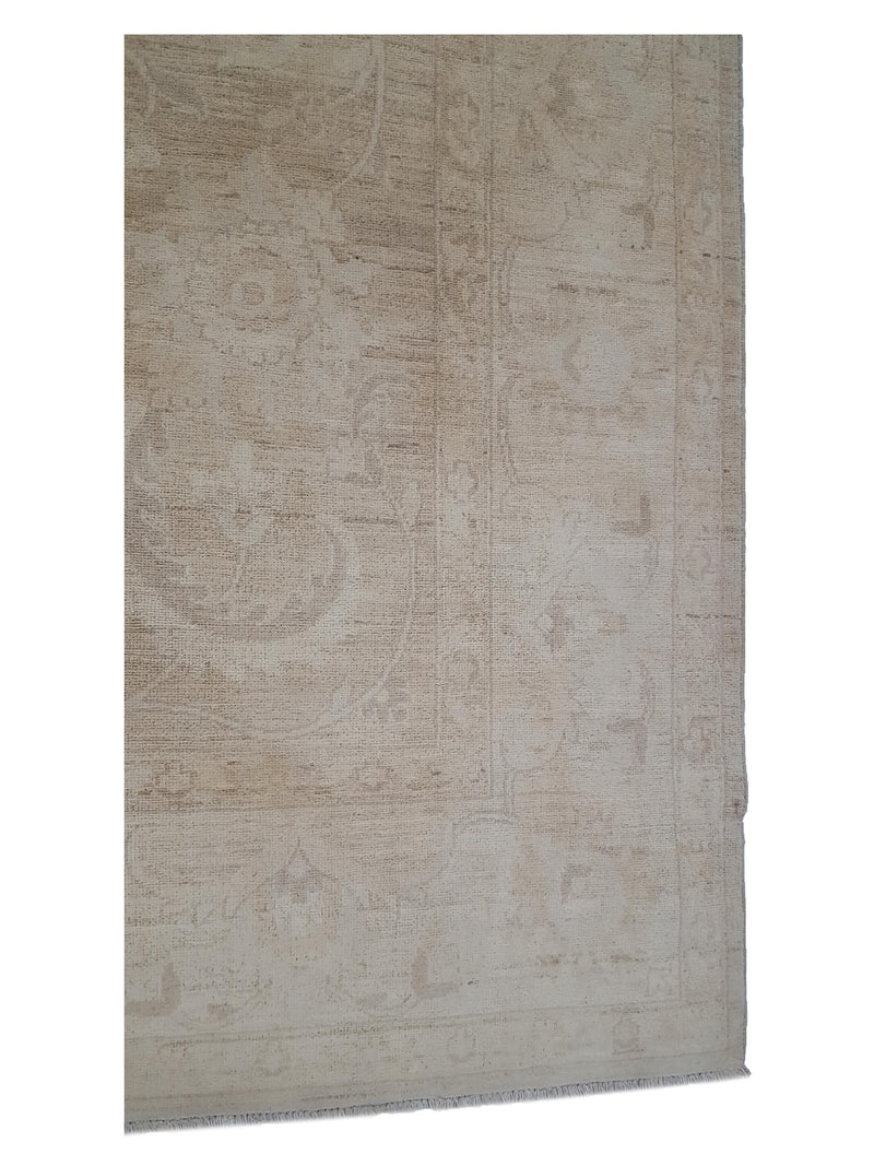 Pacific Ziegler 39647 Tan Beige Transitional Hand Knotted Rug