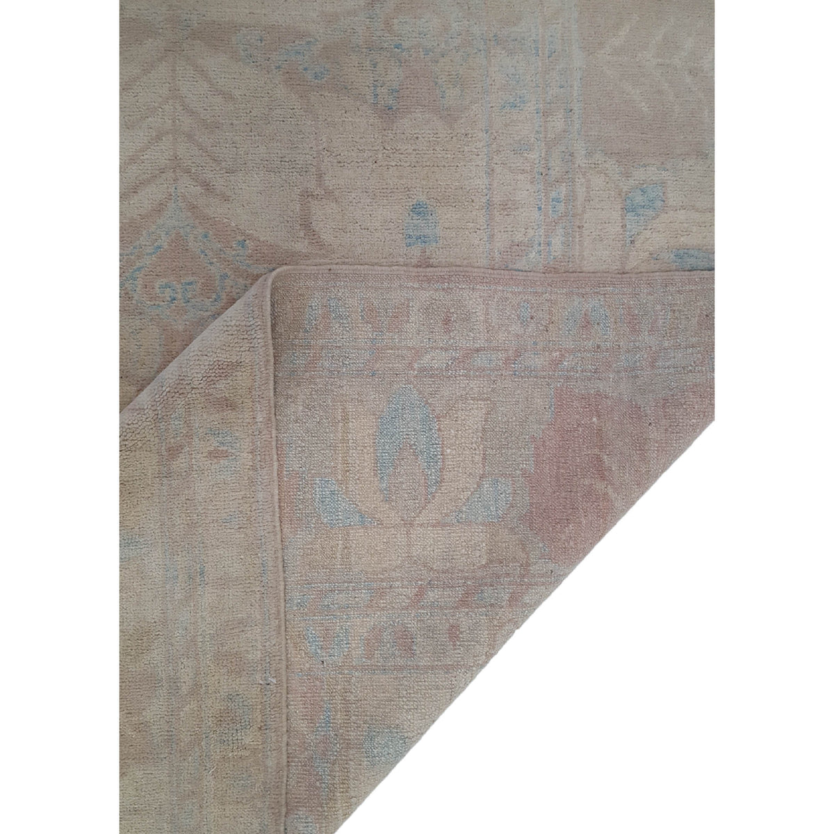 Pacific Ziegler 39648 Beige Lt.Brown Transitional Hand Knotted Rug
